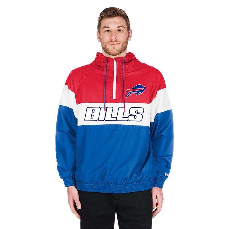 Buffalo Bills NFL 3rd Down Blue 1/4 Zip Hoodie S