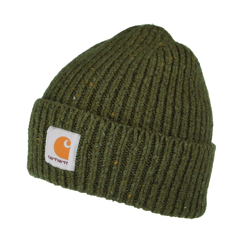 Carhartt WIP Hats Anglistic Beanie Hat – Olive 1-Size