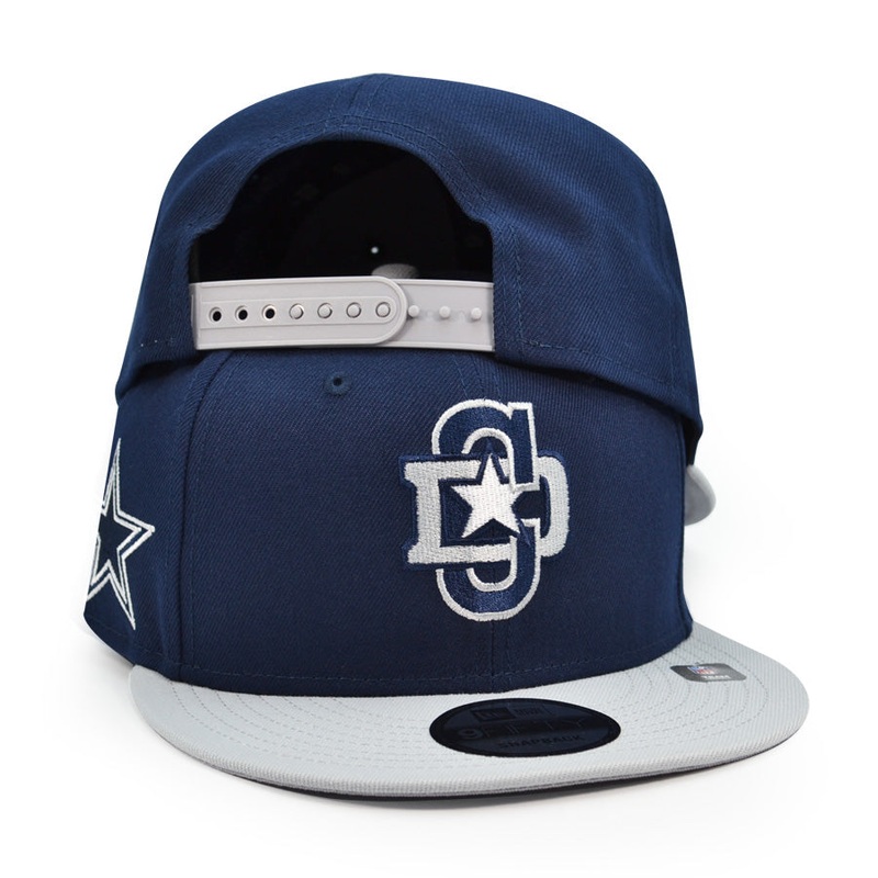 Dallas Cowboys New Era CITY ORIGINALS 9Fifty Snapback Hat – Navy/Gray