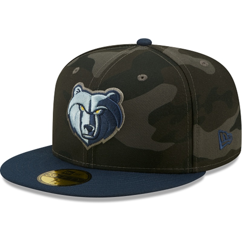 New Era Memphis Grizzlies Lifestyle Camo 59FIFTY Fitted Hat