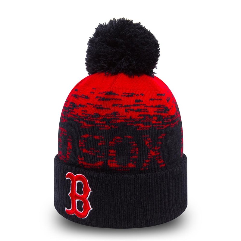 Boston Red Sox MLB Sport Black/Red Beanie One Size
