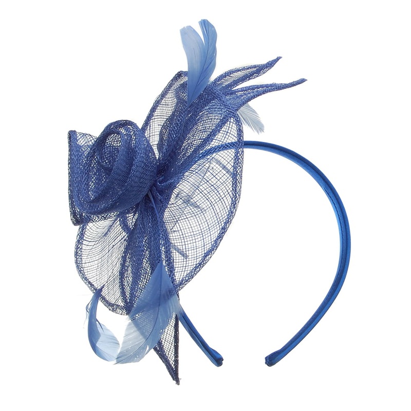 Jane Anne Designs Pixie Fascinator – Royal Blue 1-Size