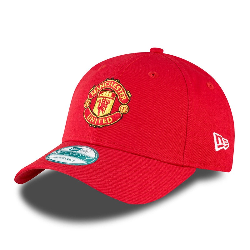 Manchester United 9FORTY Basic Buckle Red Cap One Size