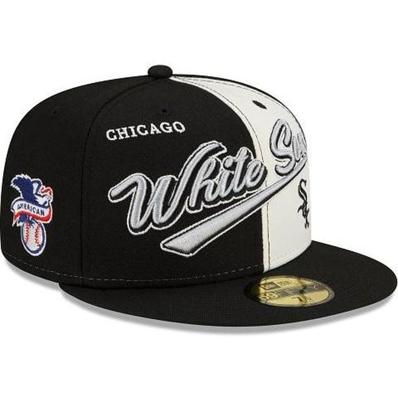 New Era Chicago White Sox Split Front 59fifty Fitted Hat