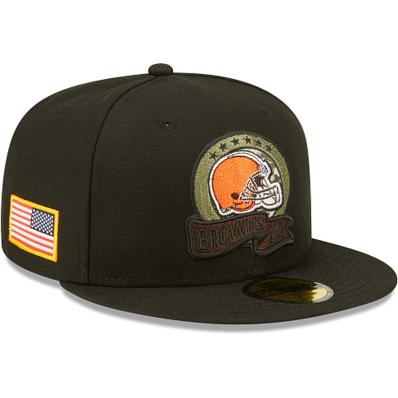 New Era Cleveland Browns 2022 Salute to Service 59FIFTY Fitted Hat