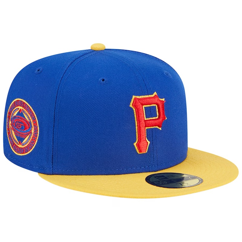 New Era Pittsburgh Pirates Blue/Yellow Empire 2023 59FIFTY Fitted Hat