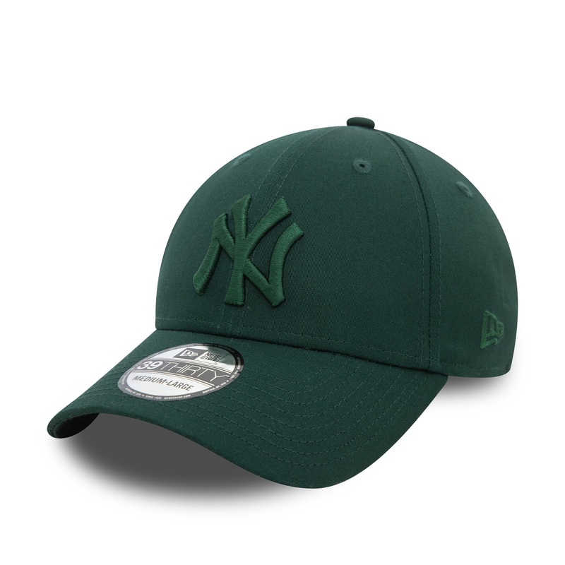 New York Yankees 39THIRTY League Essential Dark Green Cap XS-S