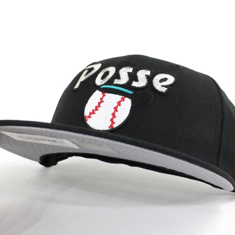 Pocatello Posse New Era 59Fifty Fitted Hat (Black Gray Under Brim) 7