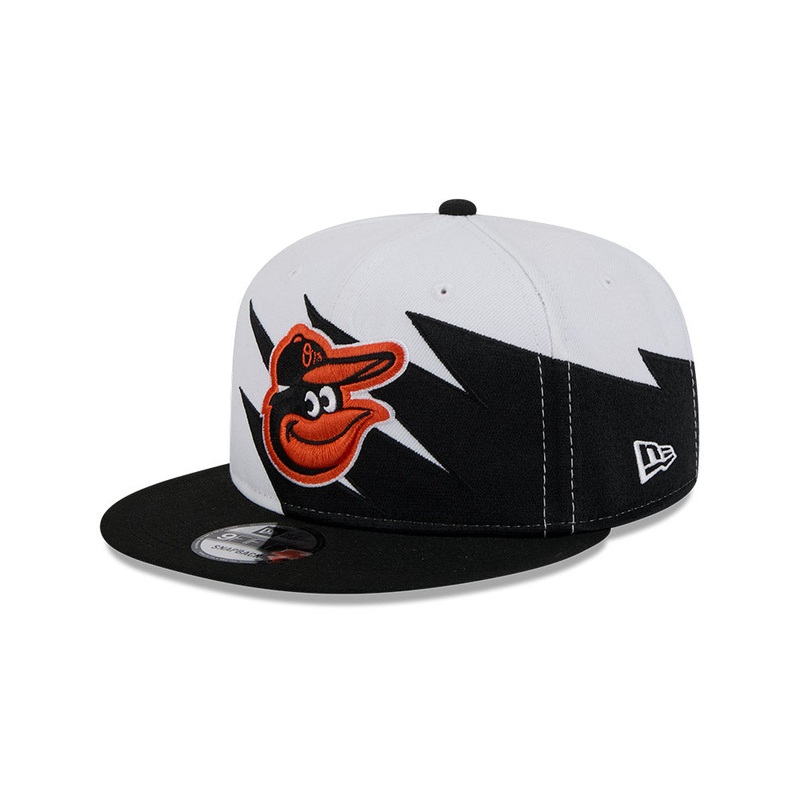 Baltimore Orioles New Era JAGGED 9Fifty Snapback Hat – Black/Orange