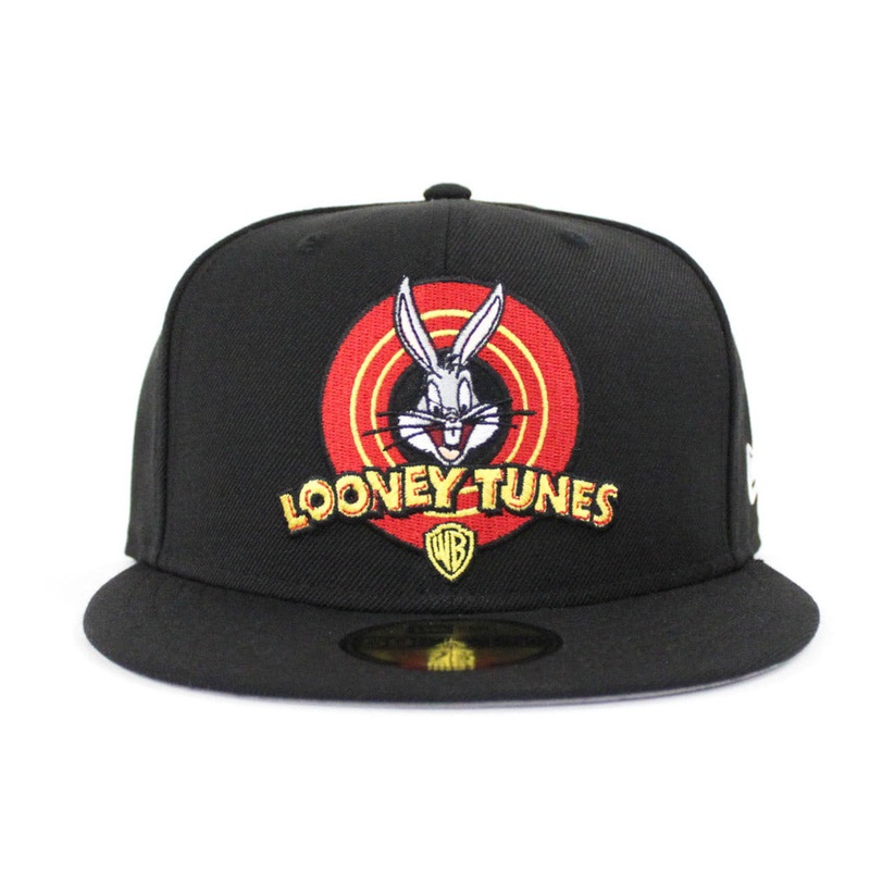 Looney Tunes New Era 59FIFTY Fitted Hat (Black Gray Under Brim) 7