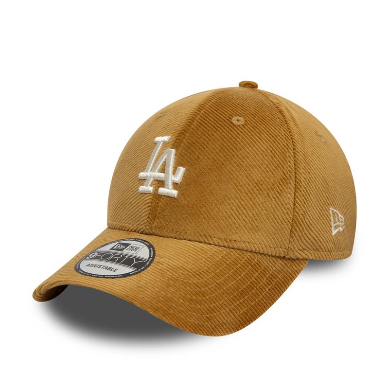 Los Angeles Dodgers 9FORTY Cord Brown Cap One Size