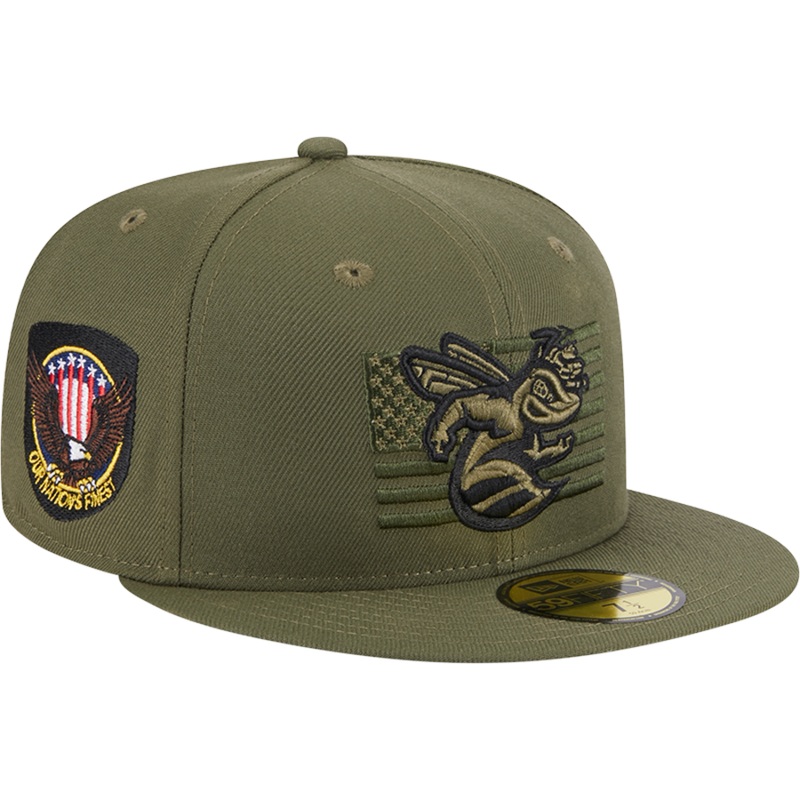 New Era Augusta GreenJackets Armed Forces Day 2023 59FIFTY Fitted Hat