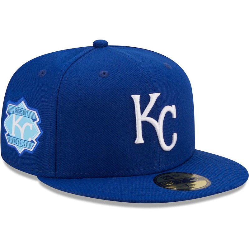 New Era Kansas City Royals Blue Logo Side 59FIFTY Fitted Hat