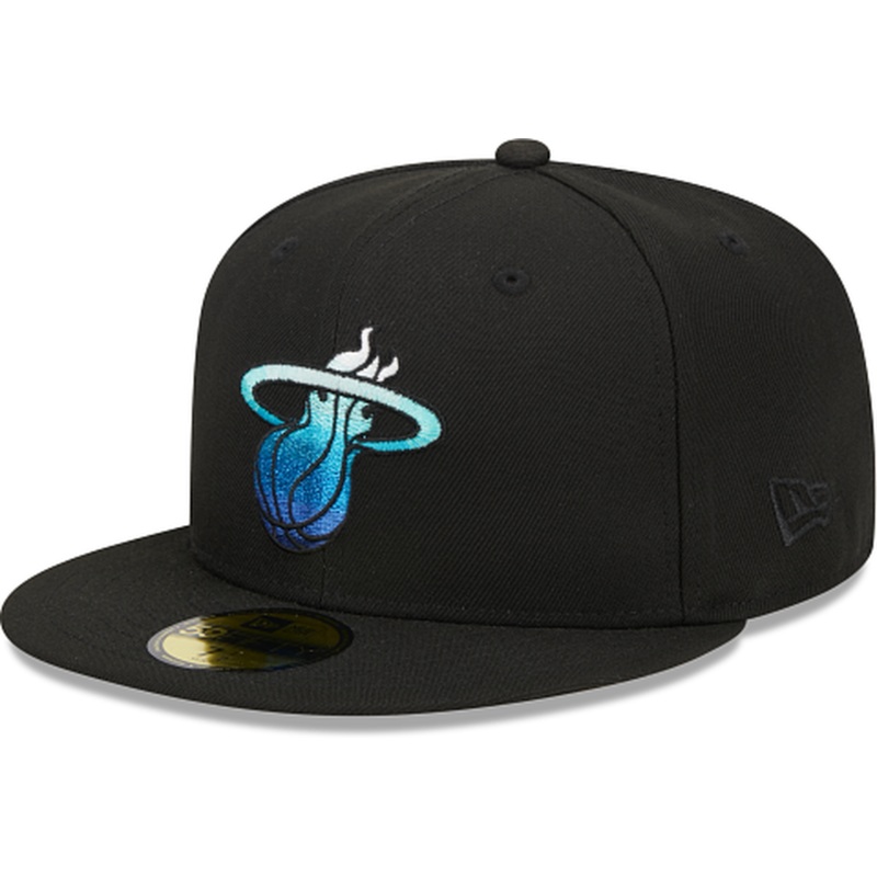 New Era Miami Heat Metallic Gradient 2023 59FIFTY Fitted Hat
