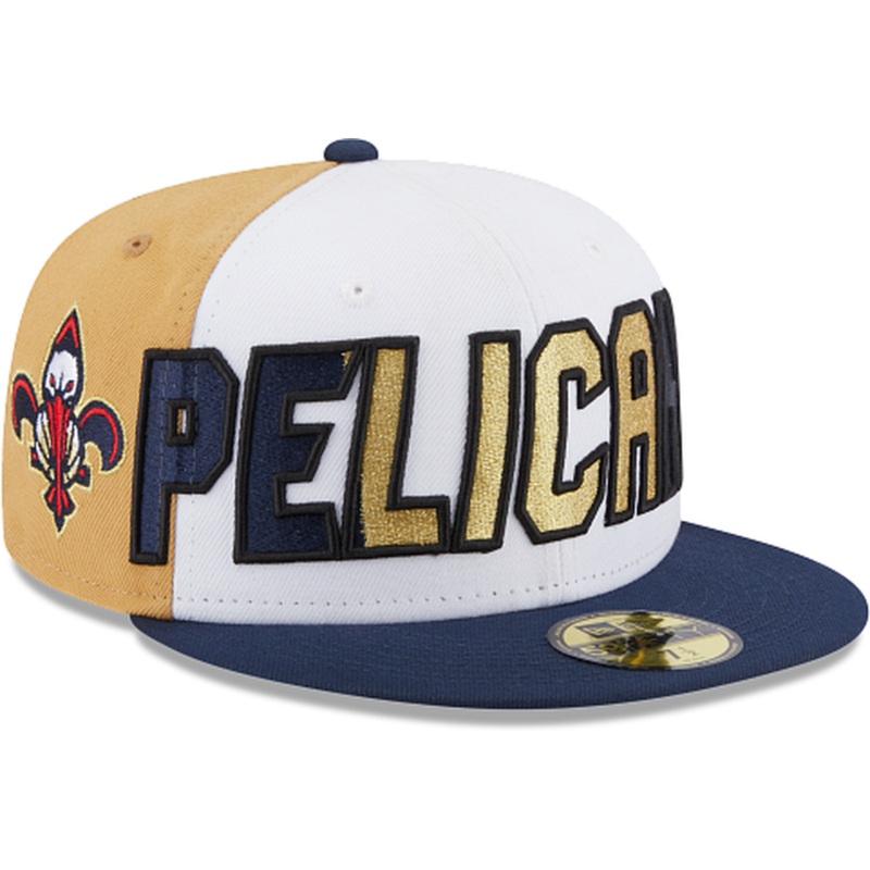 New Era New Orleans Pelicans 2023 Back Half Edition 59FIFTY Fitted Hat