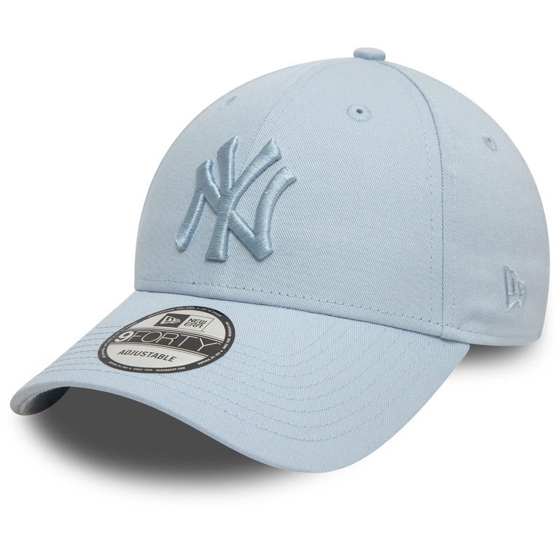 New York Yankees 9FORTY League Essential Pale Blue Cap One Size