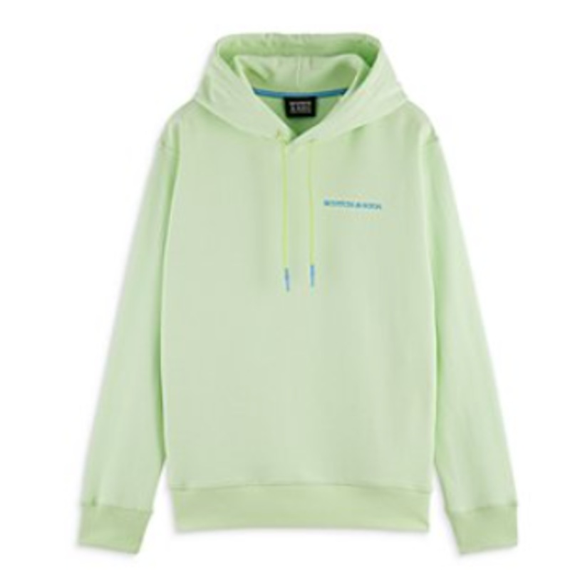 SCOTCH&SODA ORGANIC LIME HOODIE S