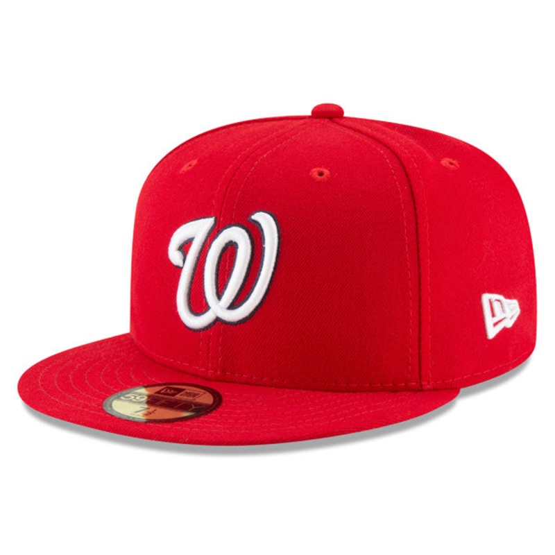 Washington Nationals New Era Authentic Collection Game On-Field Fitted 59Fifty MLB Hat – Red 6 7/8