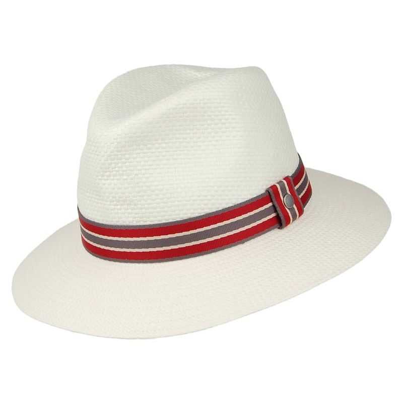 Barbour Hats Rothbury Toyo Straw Fedora Hat – Bleach S