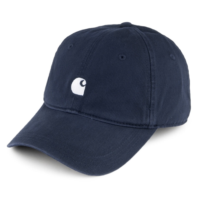 Carhartt WIP Hats Major Baseball Cap – Navy Blue Adjustable