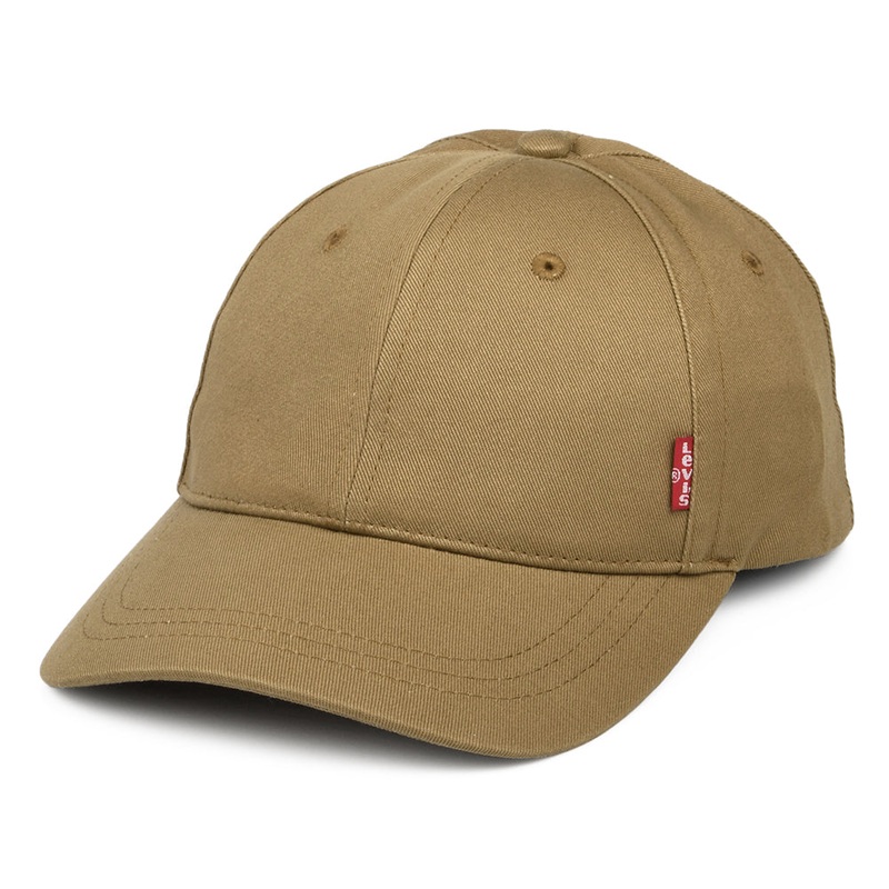 Levi’s Hats Classic Twill Red Tab Baseball Cap – Brown Adjustable