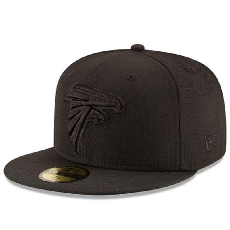 New Era Atlanta Falcons Black 59FIFTY Fitted Hat