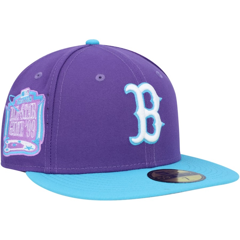 New Era Boston Red Sox Purple Vice 2023 59FIFTY Fitted Hat
