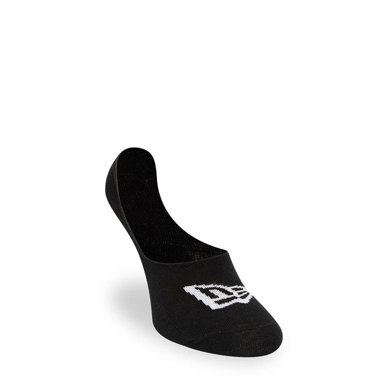 New Era Flag 3 Pack Invisible Black Socks 2-5