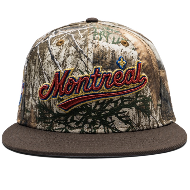 New Era Montreal Expos Realtree Script 25th Anniversary 59FIFTY Fitted Hat