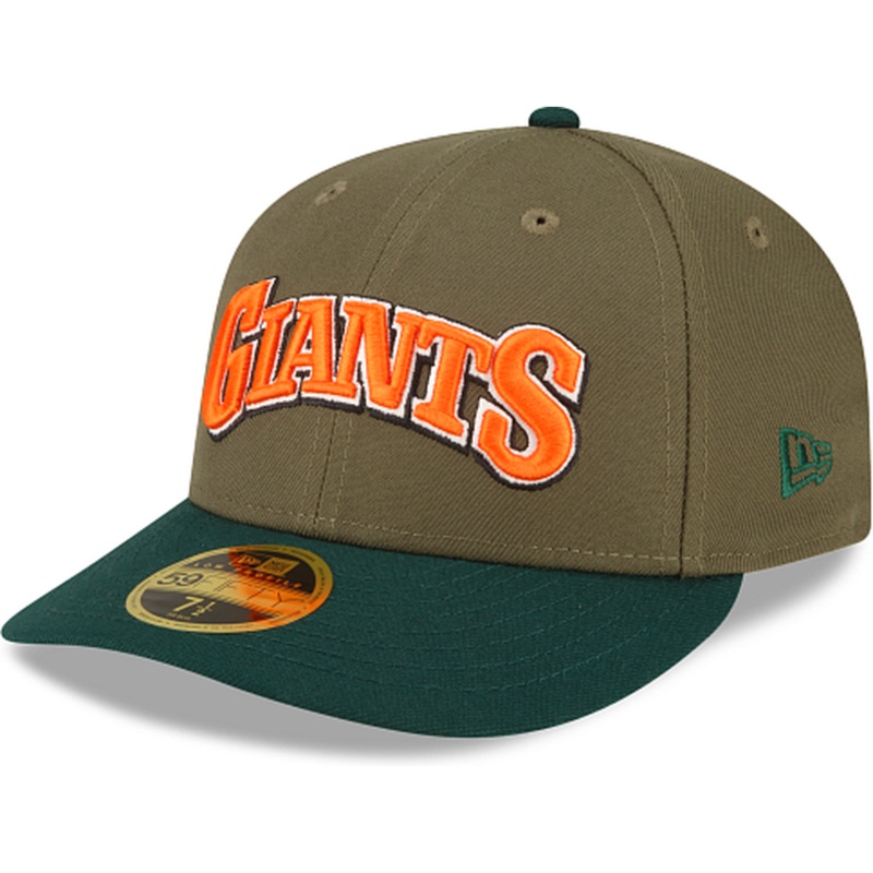 New Era San Francisco Giants Olive Low Profile 2023 59FIFTY Fitted Hat