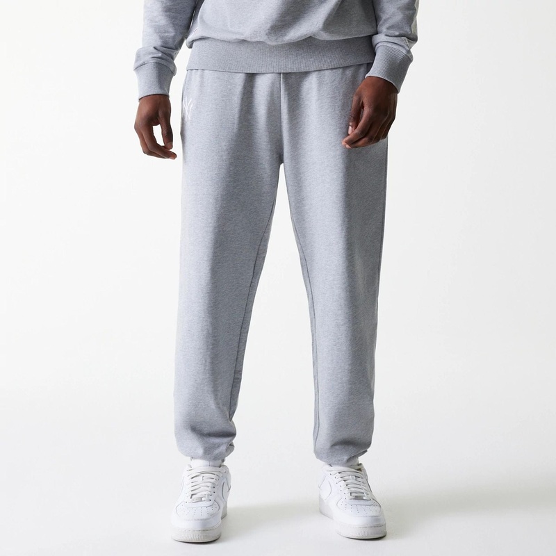 New York Yankees MLB League Essential Midi French Terry Grey Joggers XS