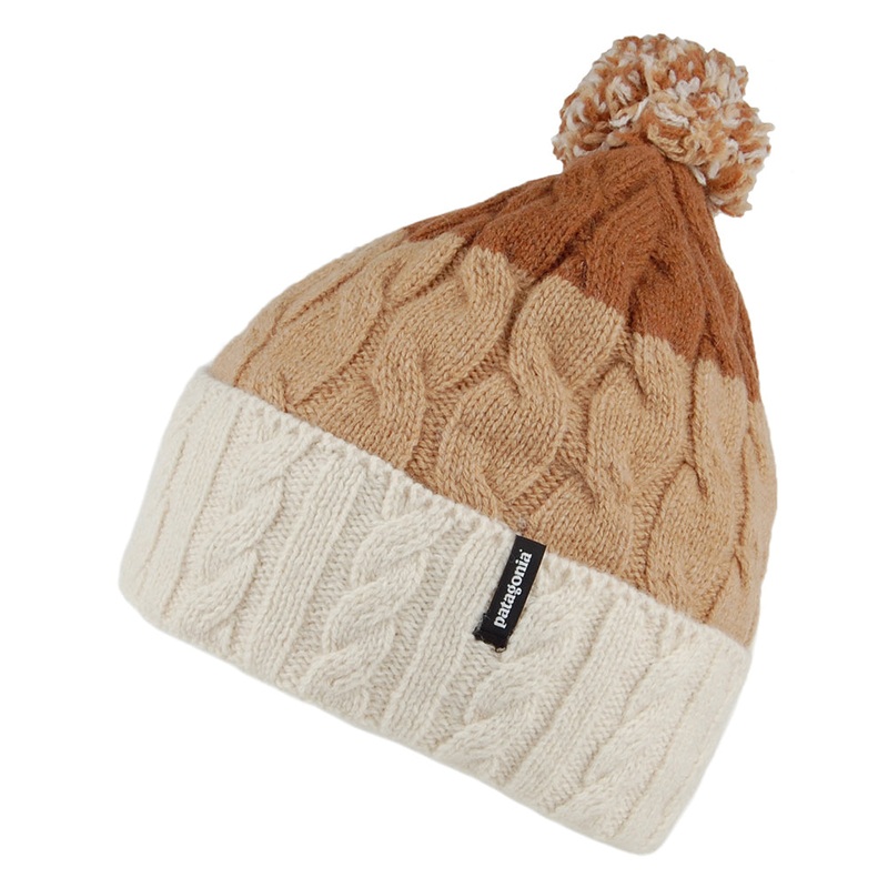 Patagonia Hats Pom Bobble Hat – Cream-Tan 1-Size