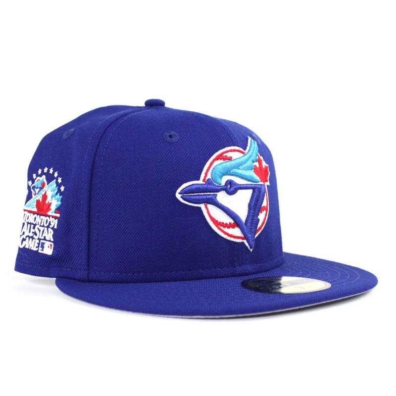 Toronto Blue Jays 1991 All Star Game New Era 59Fifty Fitted Hat (Gray Under Brim) 7