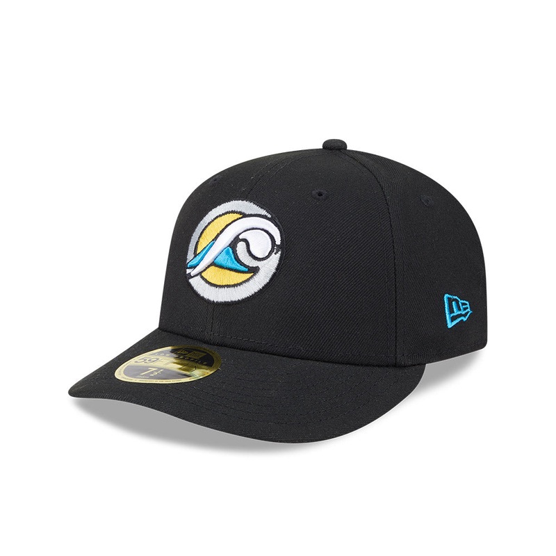 West Michigan Whitecaps Low Profile 59FIFTY MiLB Authentic League Black Cap 6-7/8