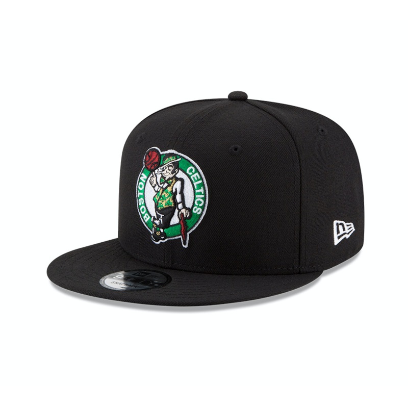 Boston Celtics New Era Team Classics 9Fifty Snapback Hat – Black