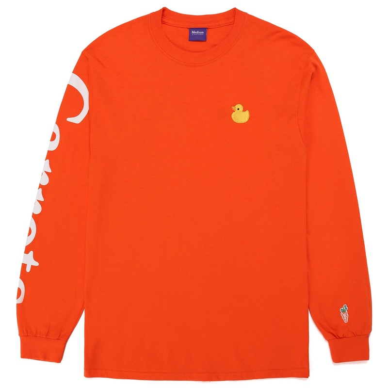 CARROTS X McNAIRY DUCK LONG SLEEVE (Orange) m