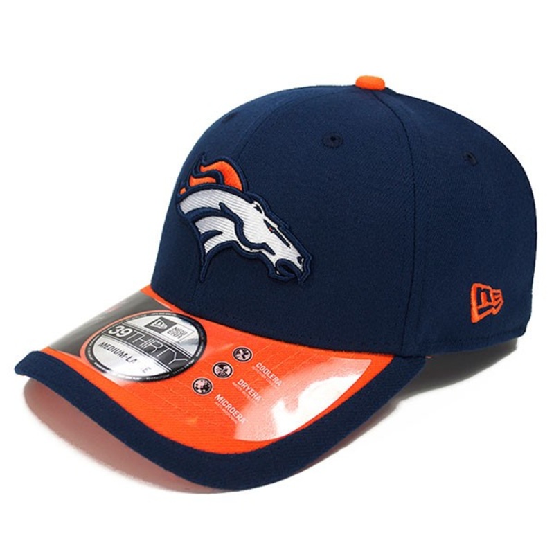 Denver Broncos 2015 Official SIDELINE On-Field FLEX-FIT 39Thirty New Era NFL Hat L/XL