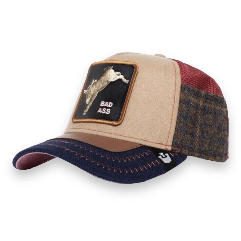 GOORIN BROS DETENTION SEEKER “BAD ASS” TRUCKER MESH SNAPBACK