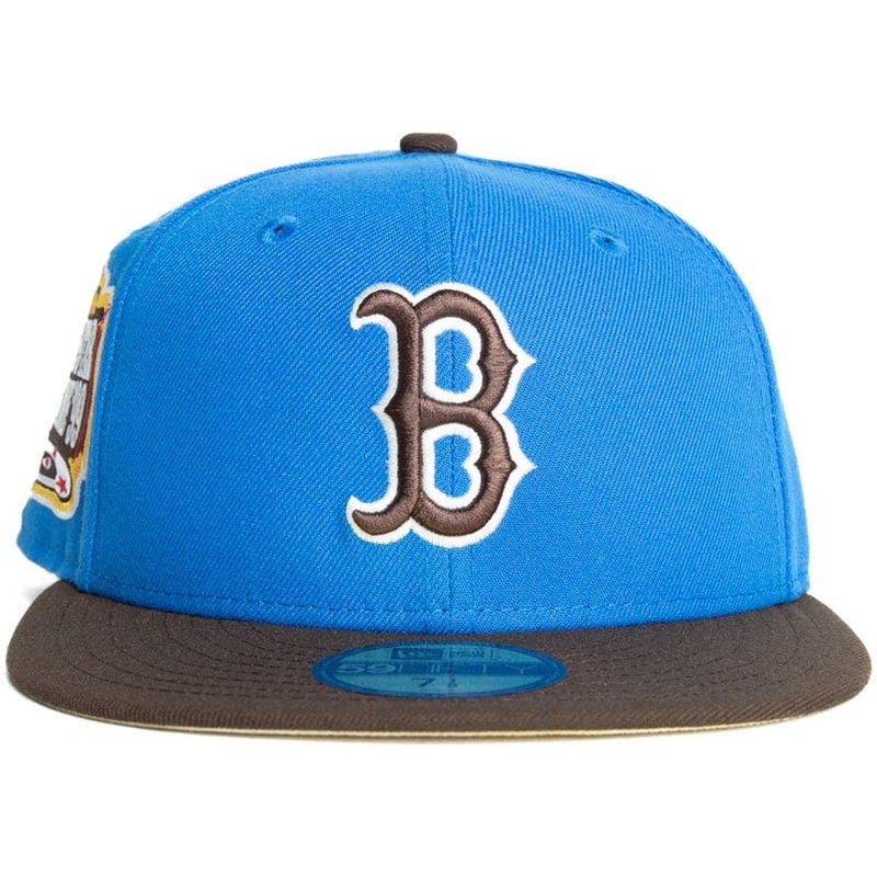 New Era Boston Red Sox ‘Reef’ Blue/Walnut Brown 59FIFTY Fitted Hat