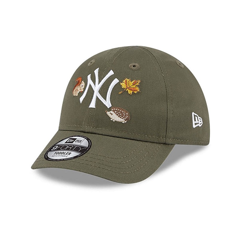 New York Yankees 9FORTY Toddler Outdoor Olive Cap NE-TODDLER