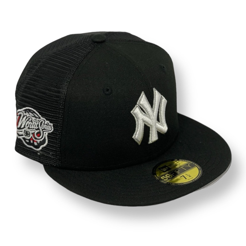 NEWYORK YANKEES (TRUCKER MESH NYLON) (1998 WORLD SERIES) NEW ERA 59FIFTY FITTED 67/8
