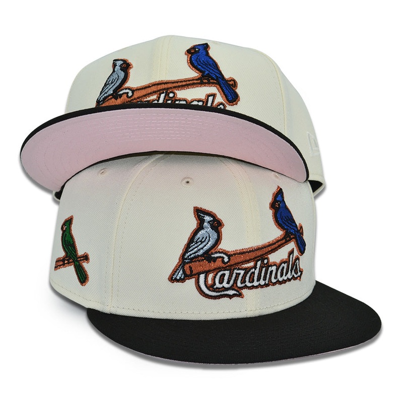 St.Louis Cardinals “FAMILY FIRST” Exclusive New Era 59Fifty Fitted Hat – Chrome/Black 6 7/8