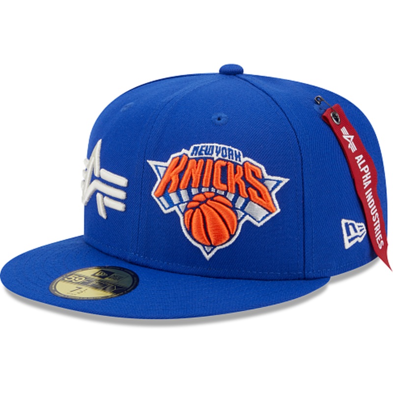 New Era Alpha Industries X New York Knicks Dual Logo 59FIFTY Fitted Hat