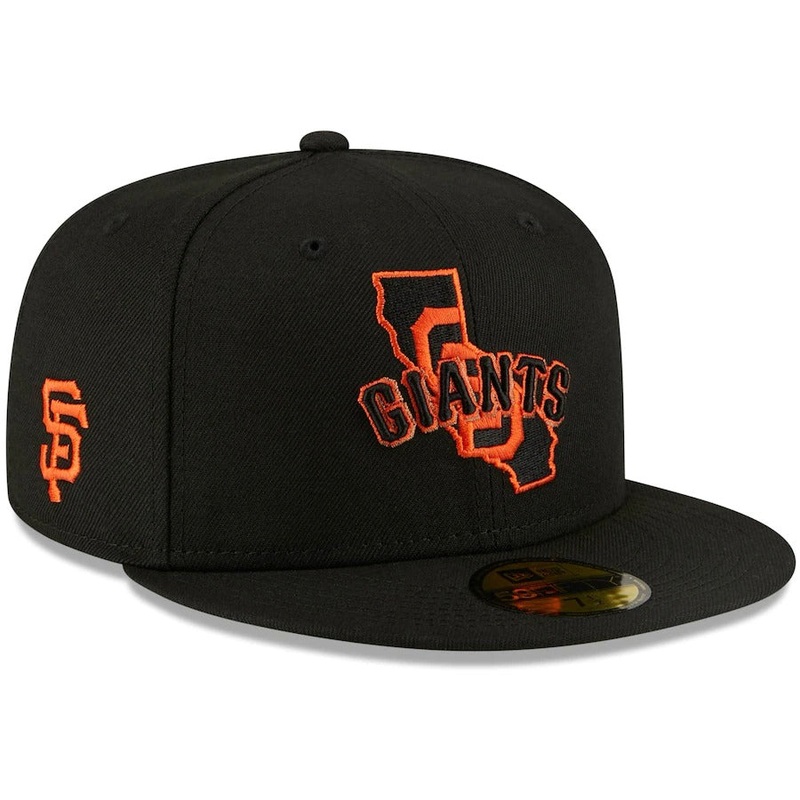 New Era San Francisco Giants Black Local II 59FIFTY Fitted Hat