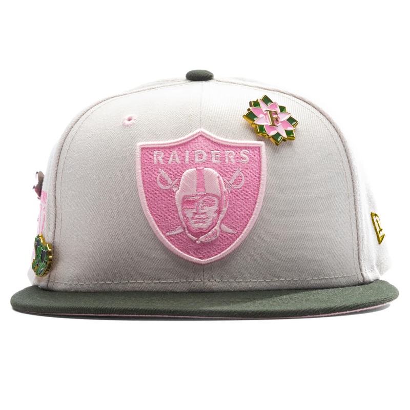 New Era x Feature Las Vegas Raiders ‘Lotus’ 2023 59FIFTY Fitted Hat