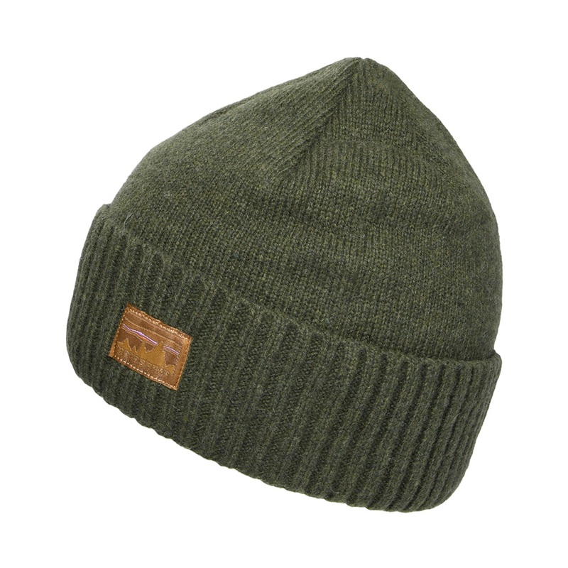 Patagonia Hats 73 Skyline Brodeo Recycled Wool Beanie Hat – Pine Green 1-Size