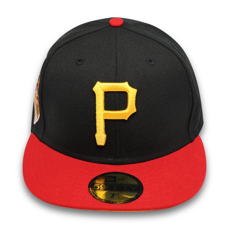 PITTSBURGH PIRATES (BLACK) “1959 ALLSTARGAME NEW ERA 59FIFTY FITTED (YELLOW UNDER VISOR) 67/8
