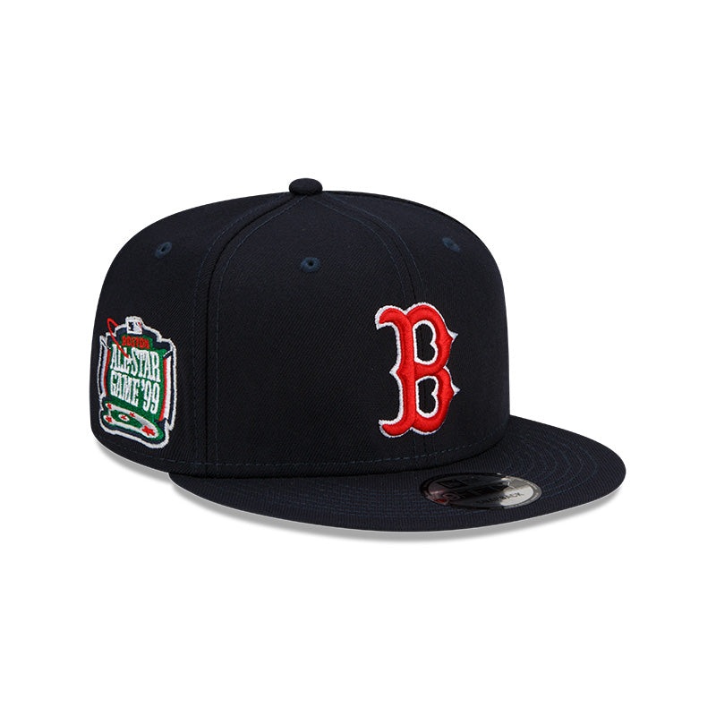 Boston Red Sox Exclusive New Era  1999 All-Star Game PATCH-UP Snapback Hat – Navy