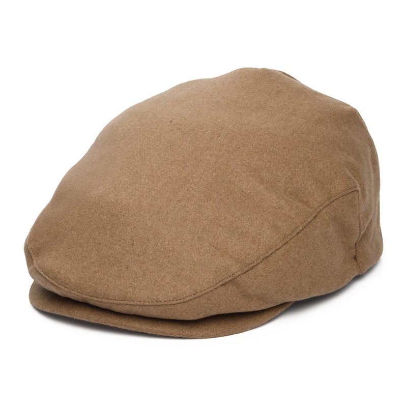 Brixton Hats Hooligan Melton Wool Flat Cap – Camel Small-56cm