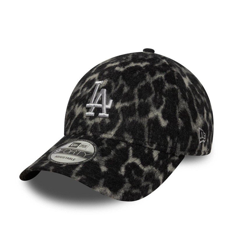 LA Dodgers MLB Cosy Leopard Grey 9FORTY Adjustable Cap OSFM